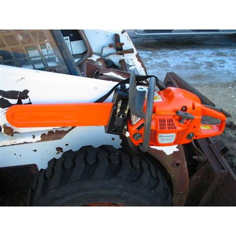 skid steer chainsaw carrier|Skidder Pro Chainsaw Carrier .